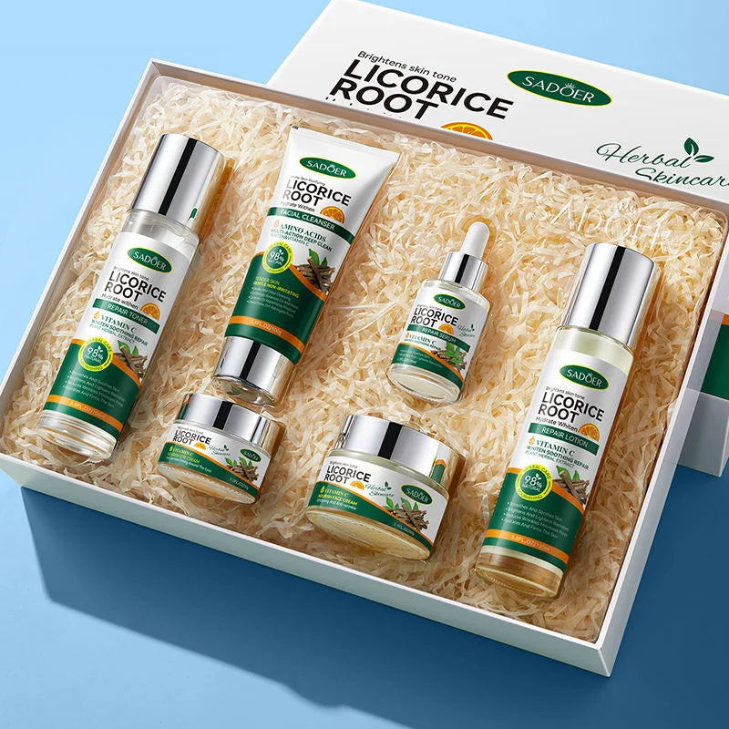 Sadoer  - Licorice Root korean Whitening Skin Care Set (Original)