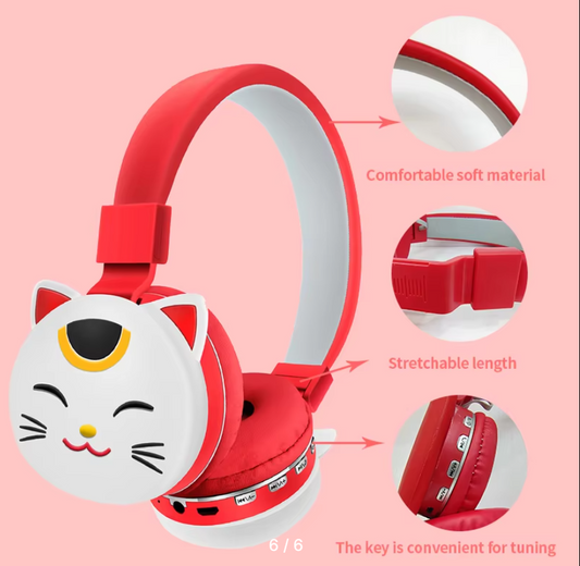 Cartoon Headphones for girls