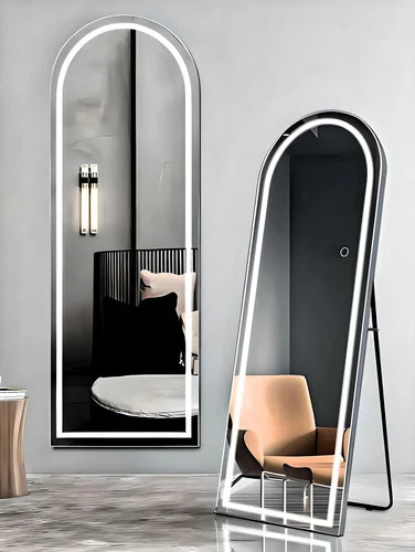 Mirror with stand